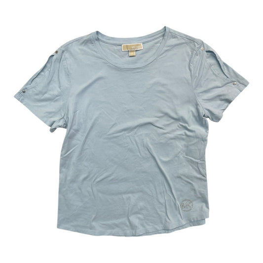 Top Ss By Michael By Michael Kors In Blue, Size:Xl