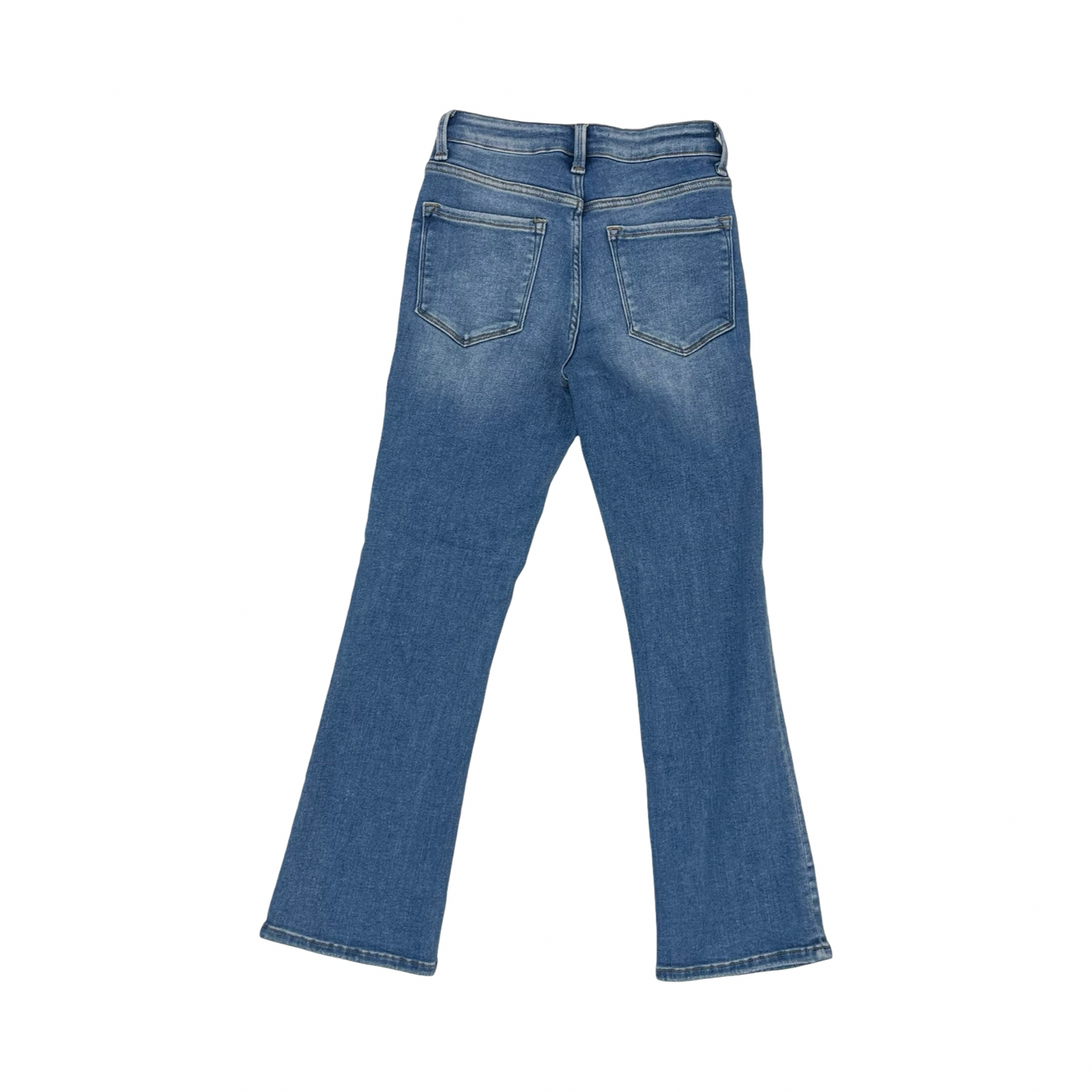 Jeans Straight By Vervet In Blue Denim, Size:2