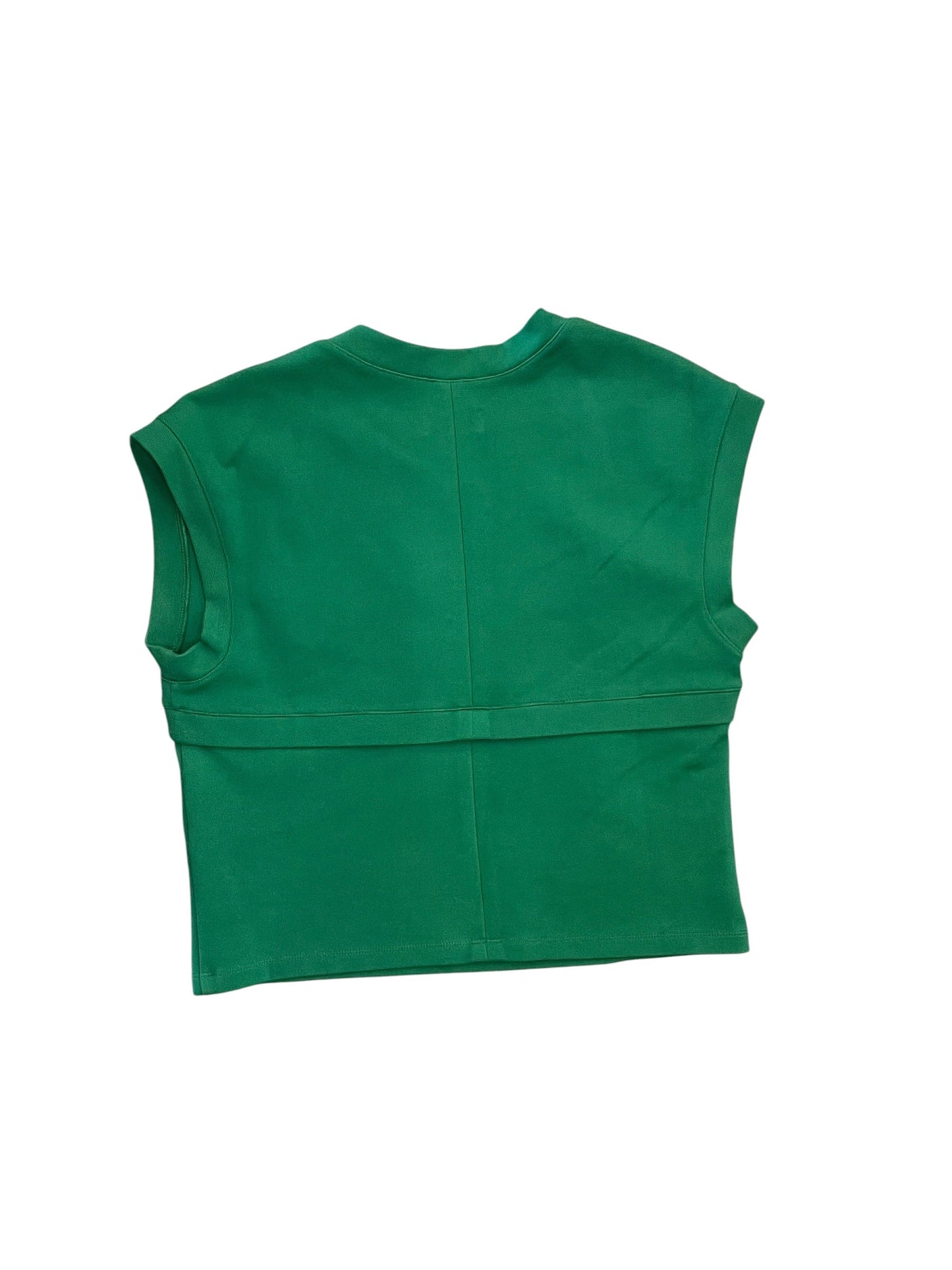 Top Sleeveless By Maeve In Green, Size:L