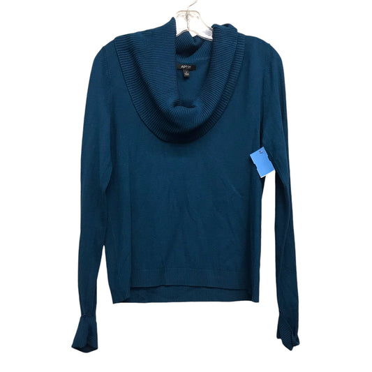 Sweater By Apt 9 In Aqua, Size:M