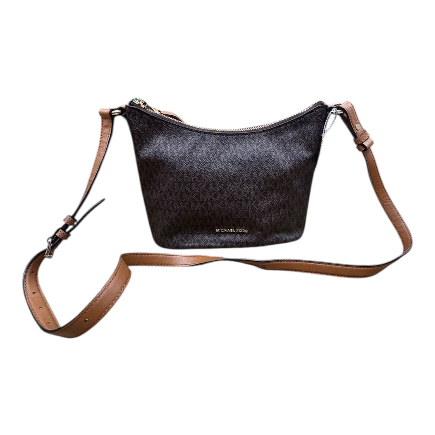 Handbag Designer By Michael Kors In Brown, Size:Small