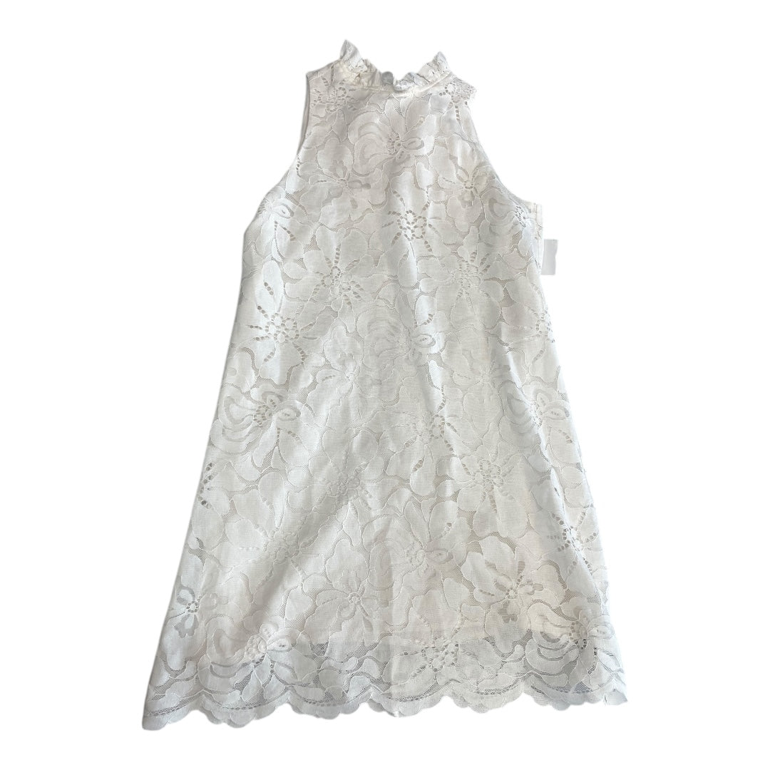 Dress Casual Short By Anne Klein In Cream, Size:4