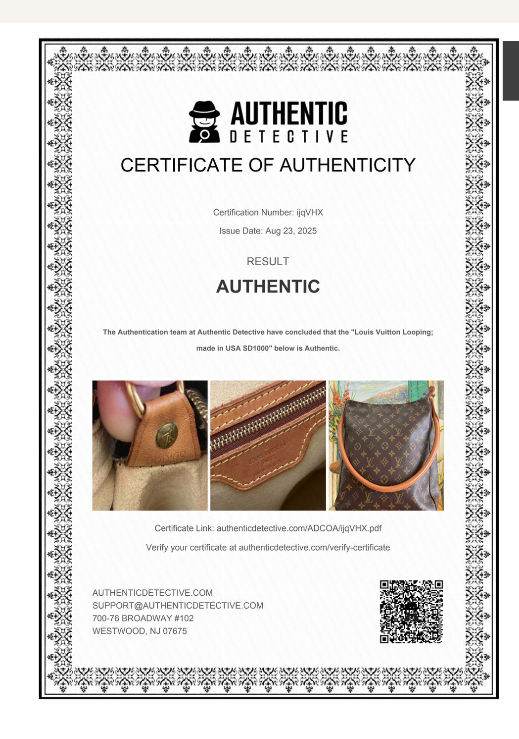 Handbag Luxury Designer By Louis Vuitton, Size: Large