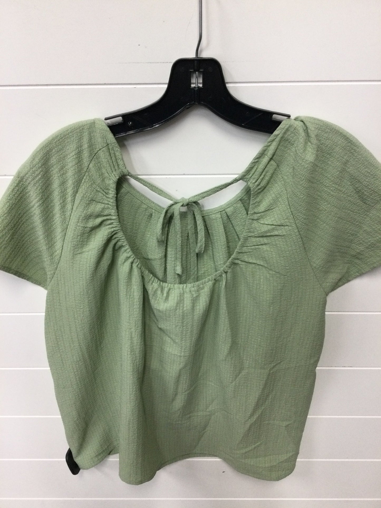Top Ss By Hem & Thread In Green, Size:M