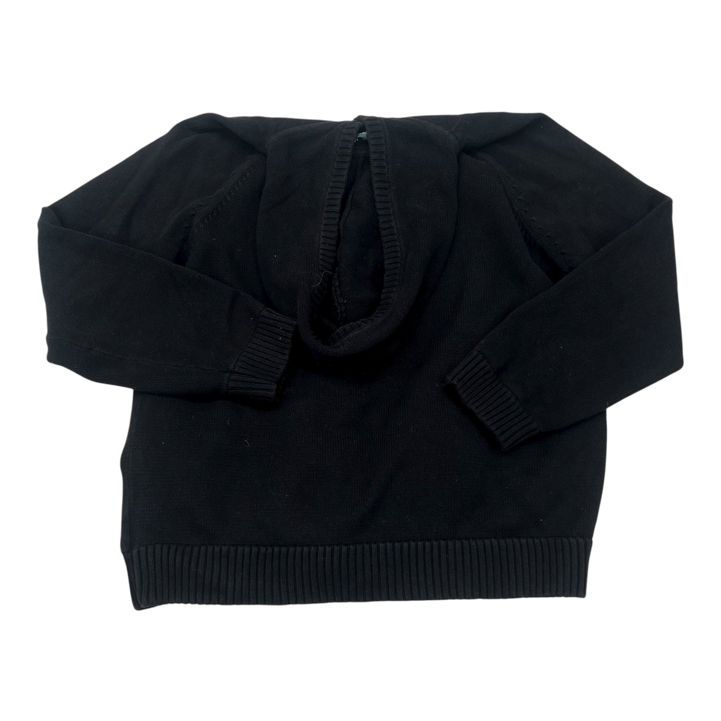 Sweater Cardigan By Lauren By Ralph Lauren In Black, Size:Xl