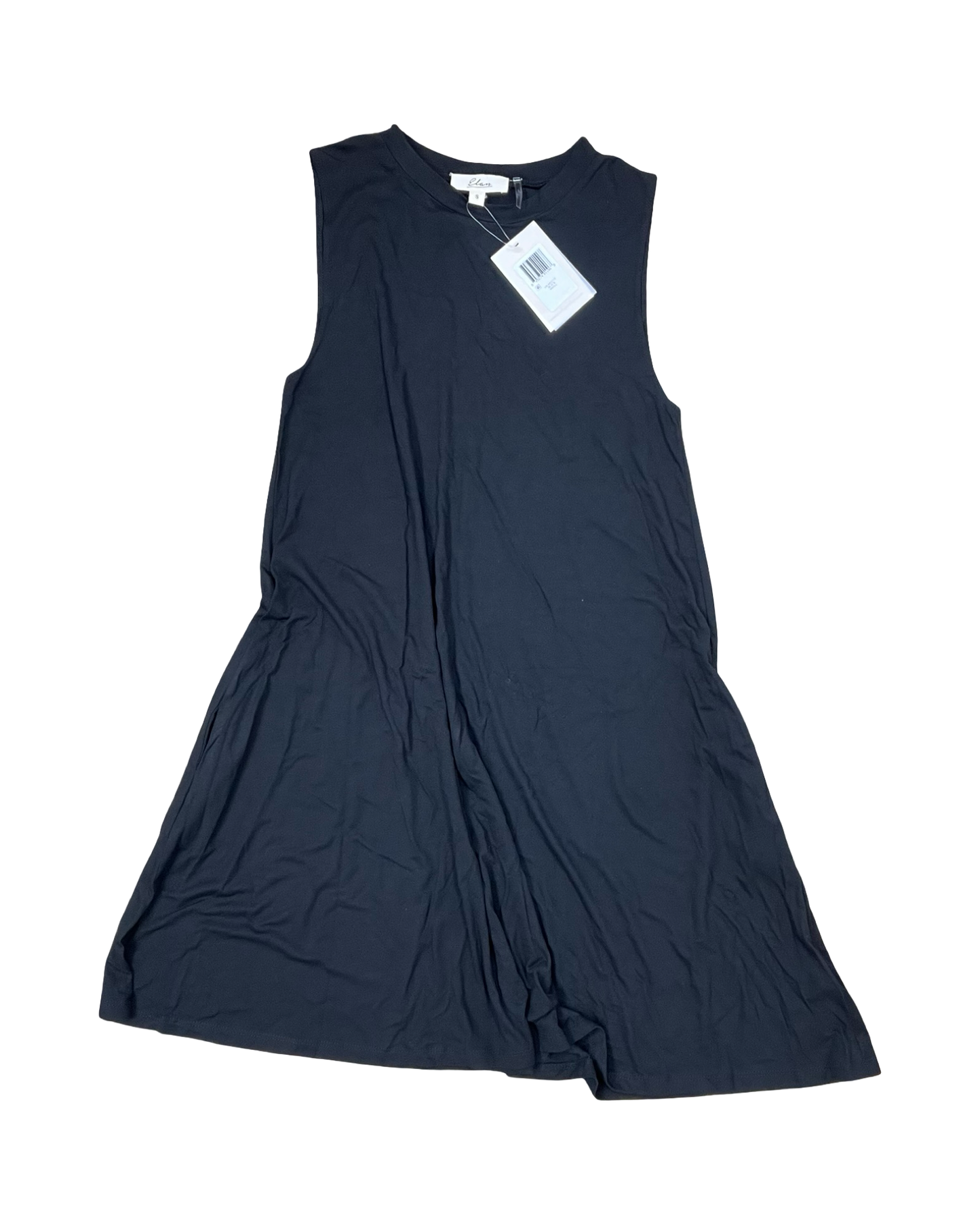Dress Casual Midi By Elan In Black, Size:S