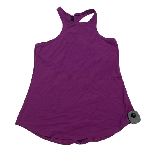Athletic Tank Top Designer By Lululemon In Purple, Size:S