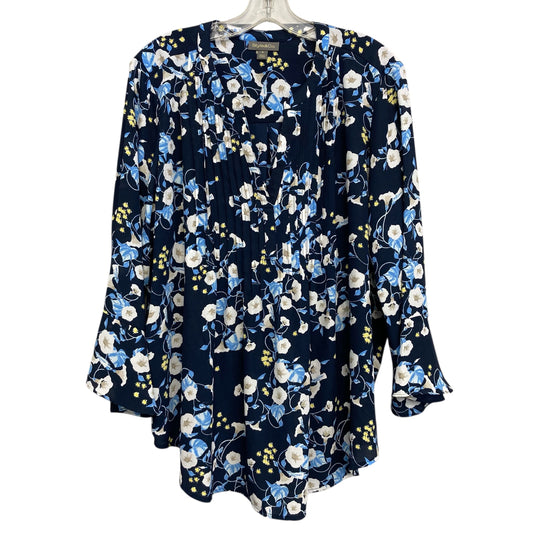 Top Ls By Style And Company In Floral Print, Size:Xl