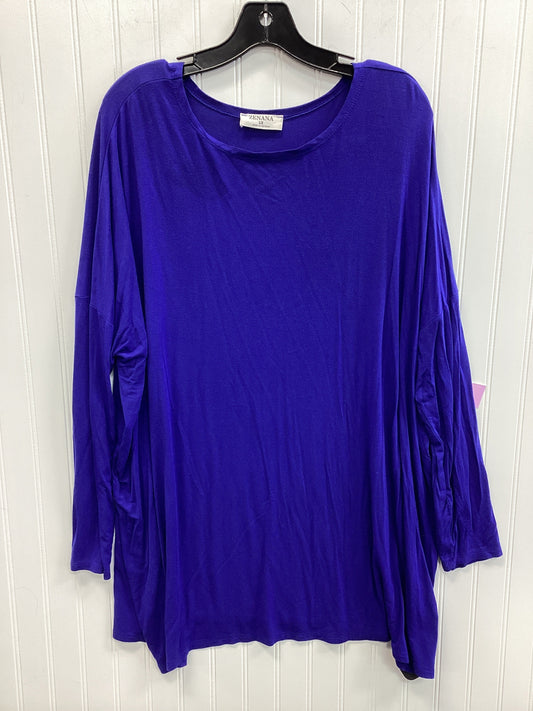 Top Ls By Zenana Outfitters In Nautical Print, Size:1X