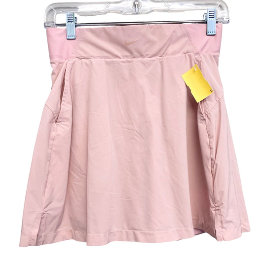 Athletic Skort By Nike Apparel In Pink, Size:S