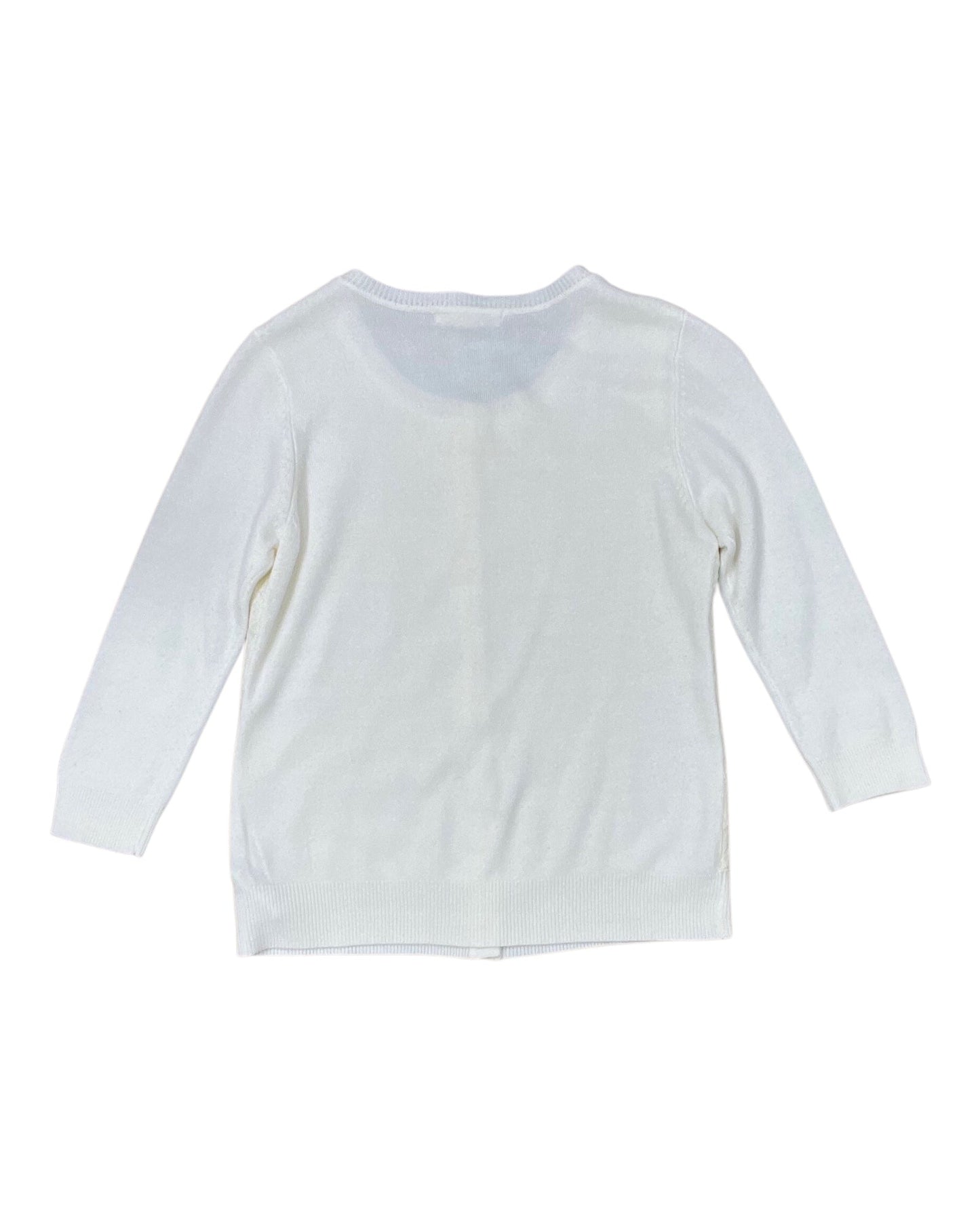 Cardigan By Forever 21 In Cream, Size:M