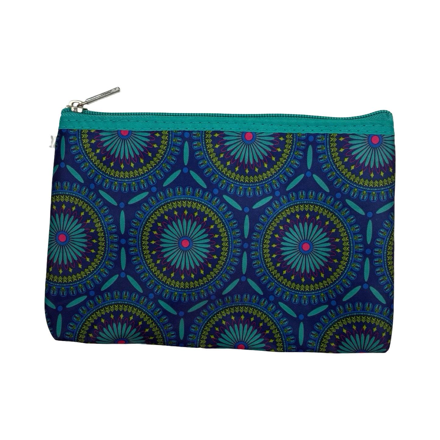 Makeup Bag By Clothes Mentor In Blue, Size:Small