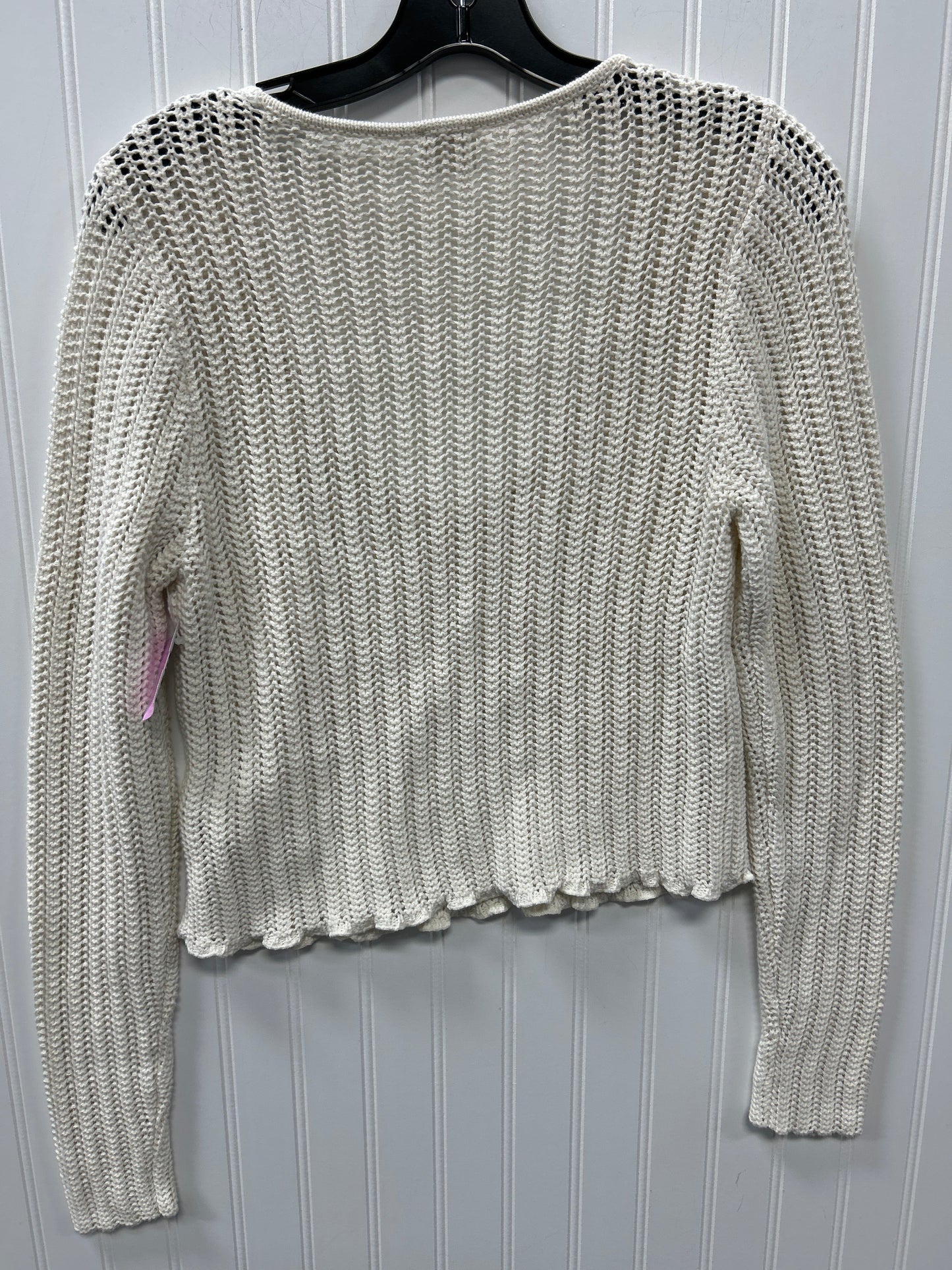 Top Ls By Abercrombie And Fitch In Cream, Size:M