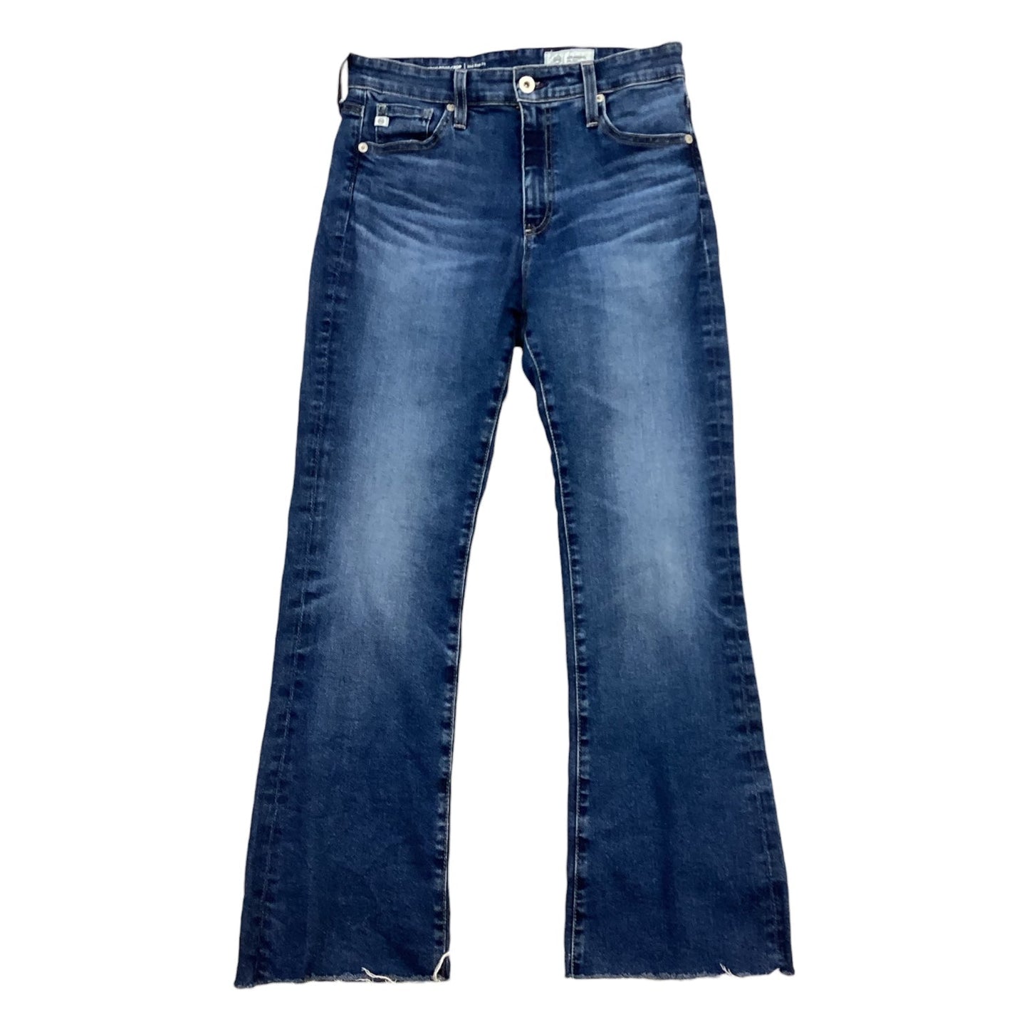 Jeans Boot Cut By Ag Jeans In Blue Denim, Size:6