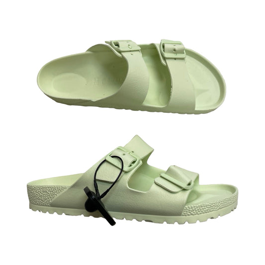 Sandals Designer By Birkenstock In Green, Size:11