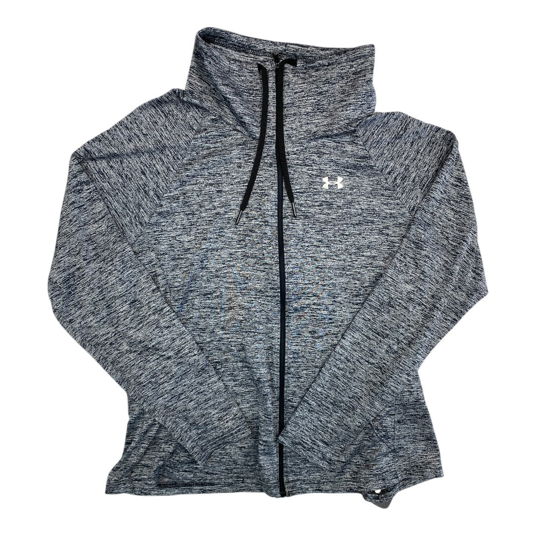 Athletic Top Ls Collar By Under Armour In Grey, Size:Xl