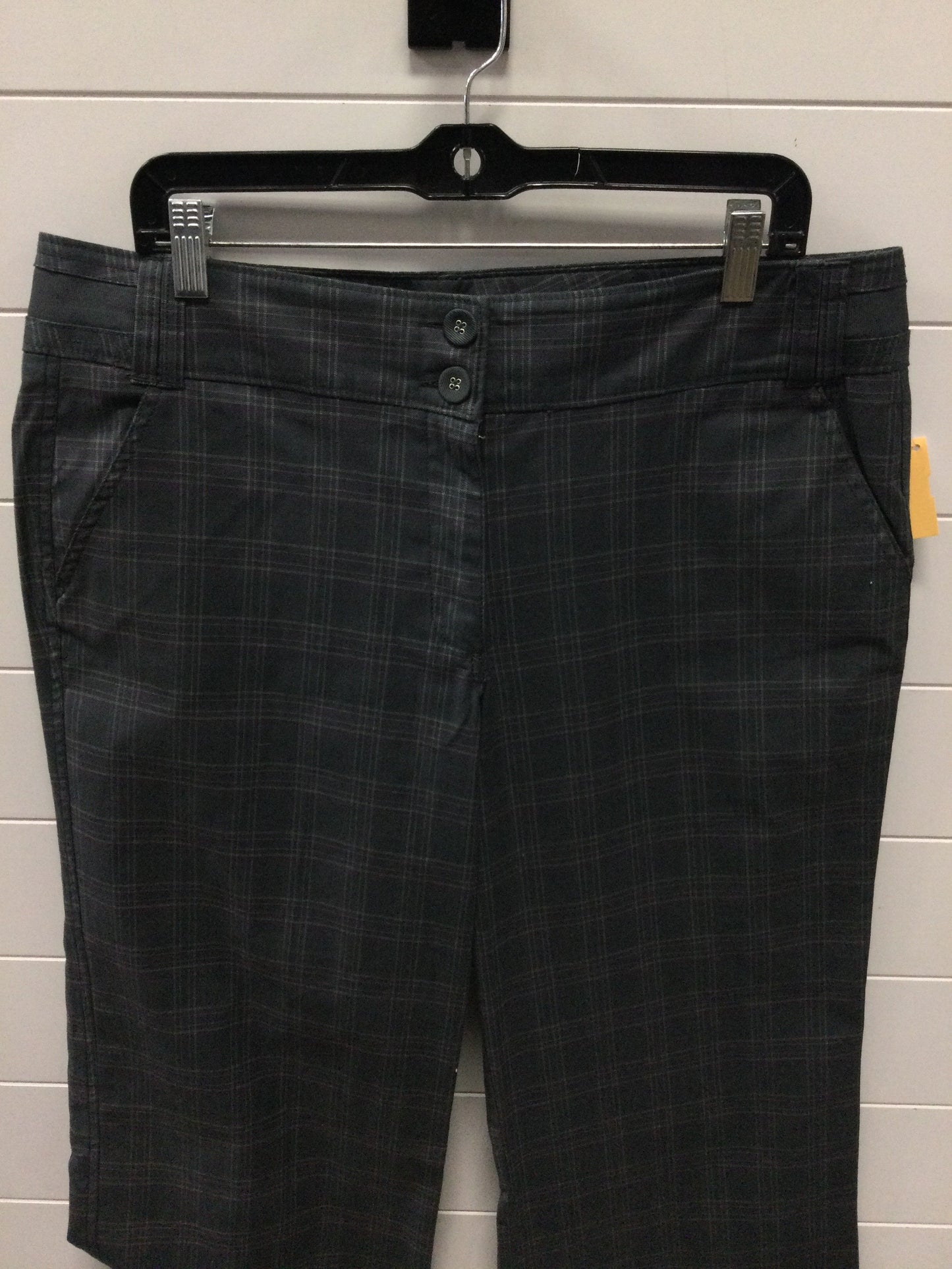 Pants Dress By New York And Co In Grey, Size:14L