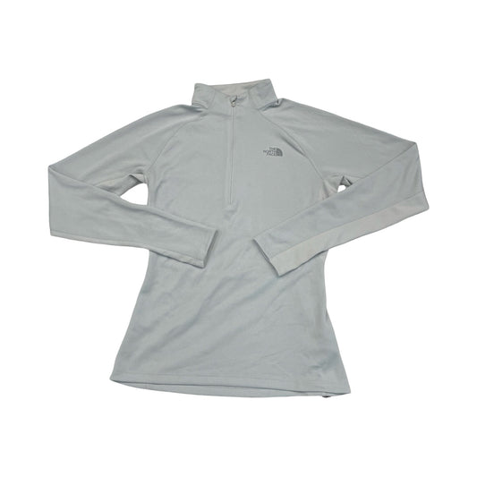 Athletic Top Ls Collar By The North Face In Grey, Size:S