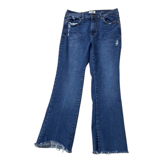 Jeans Boot Cut By Kensie In Blue Denim, Size:8