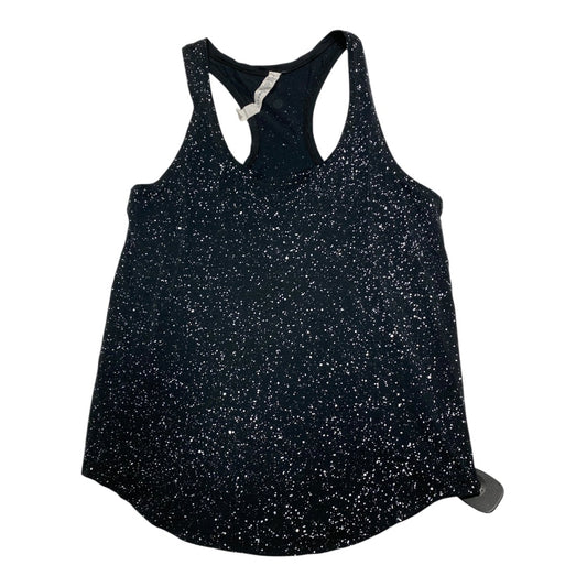 Athletic Tank Top By Lululemon In Black & White, Size:6