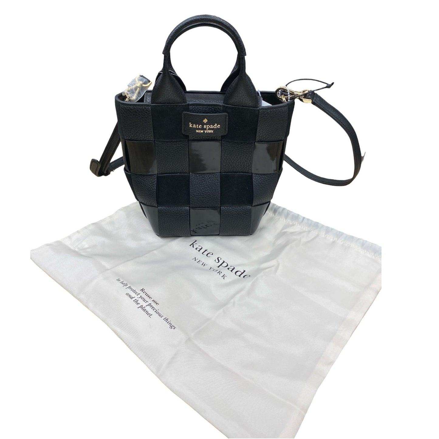 Handbag Designer By Kate Spade In Black, Size:Small