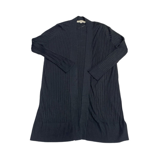 Sweater Cardigan By Loft In Black, Size:L
