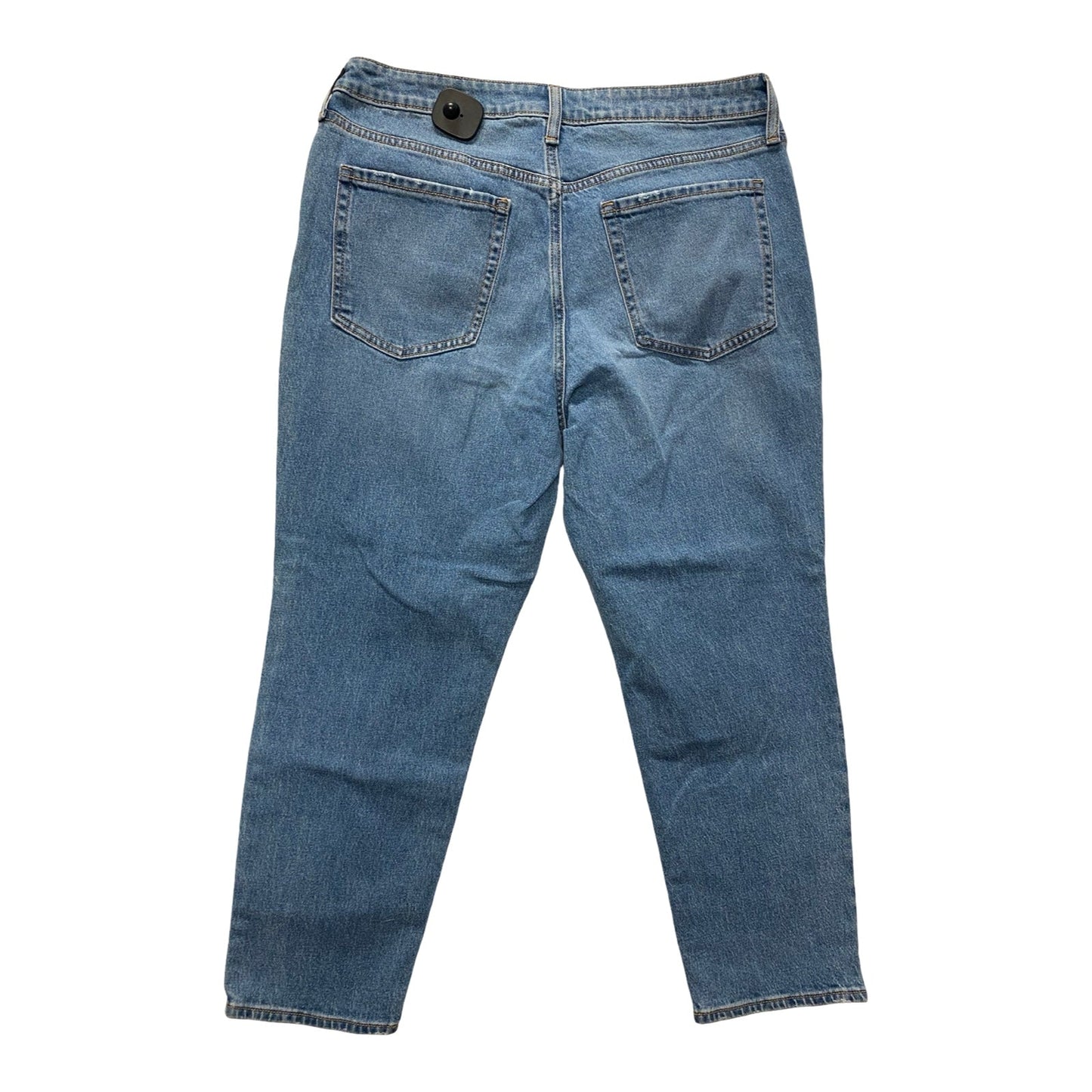 Jeans Straight By Old Navy In Blue Denim, Size:14P