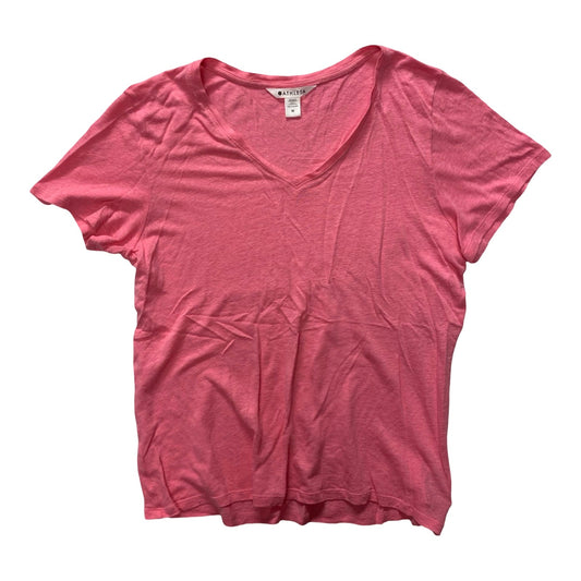 Top Ss Basic By Athleta In Pink, Size:M