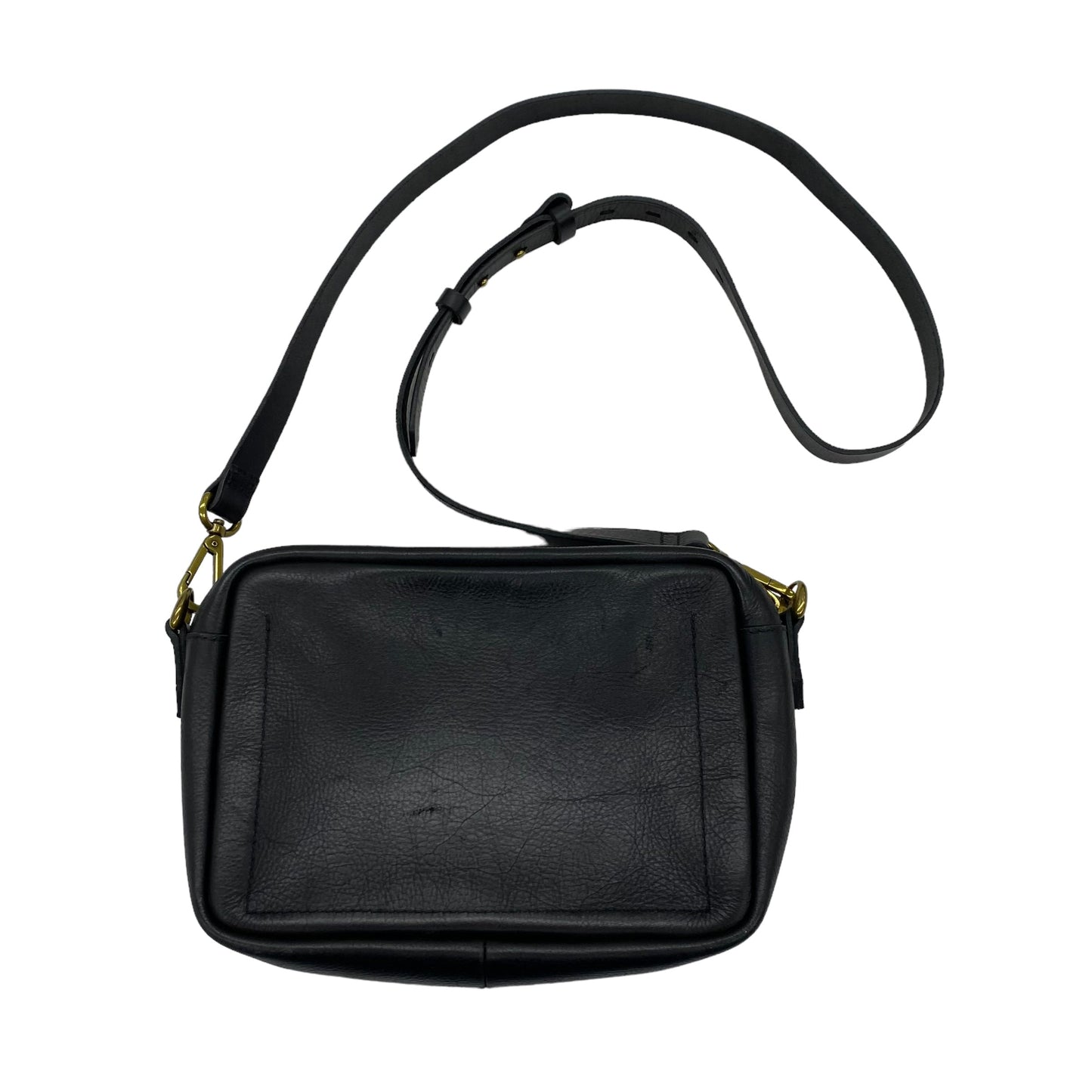 BLACK CROSSBODY LEATHER by MADEWELL Size:MEDIUM