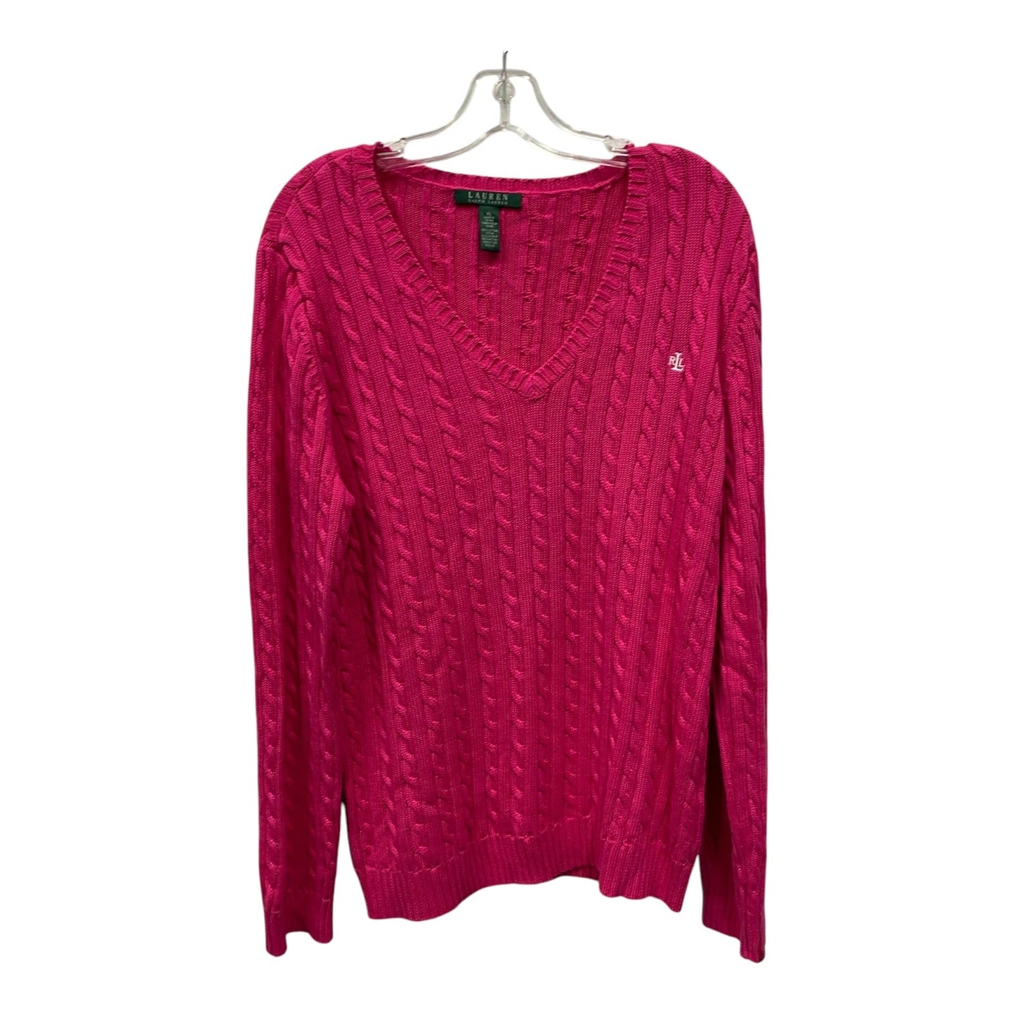 SWEATER by LAUREN BY RALPH LAUREN In PINK, Size: XL