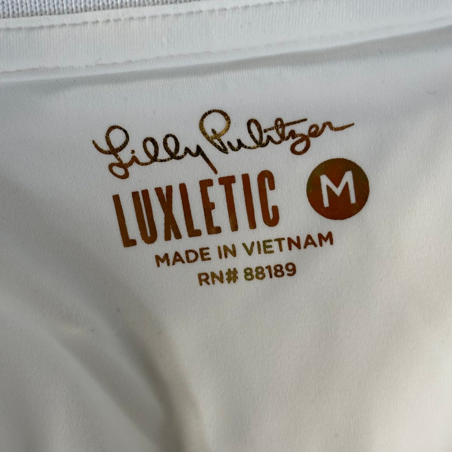 Top Sleeveless Designer By Lilly Pulitzer In White, Size: M