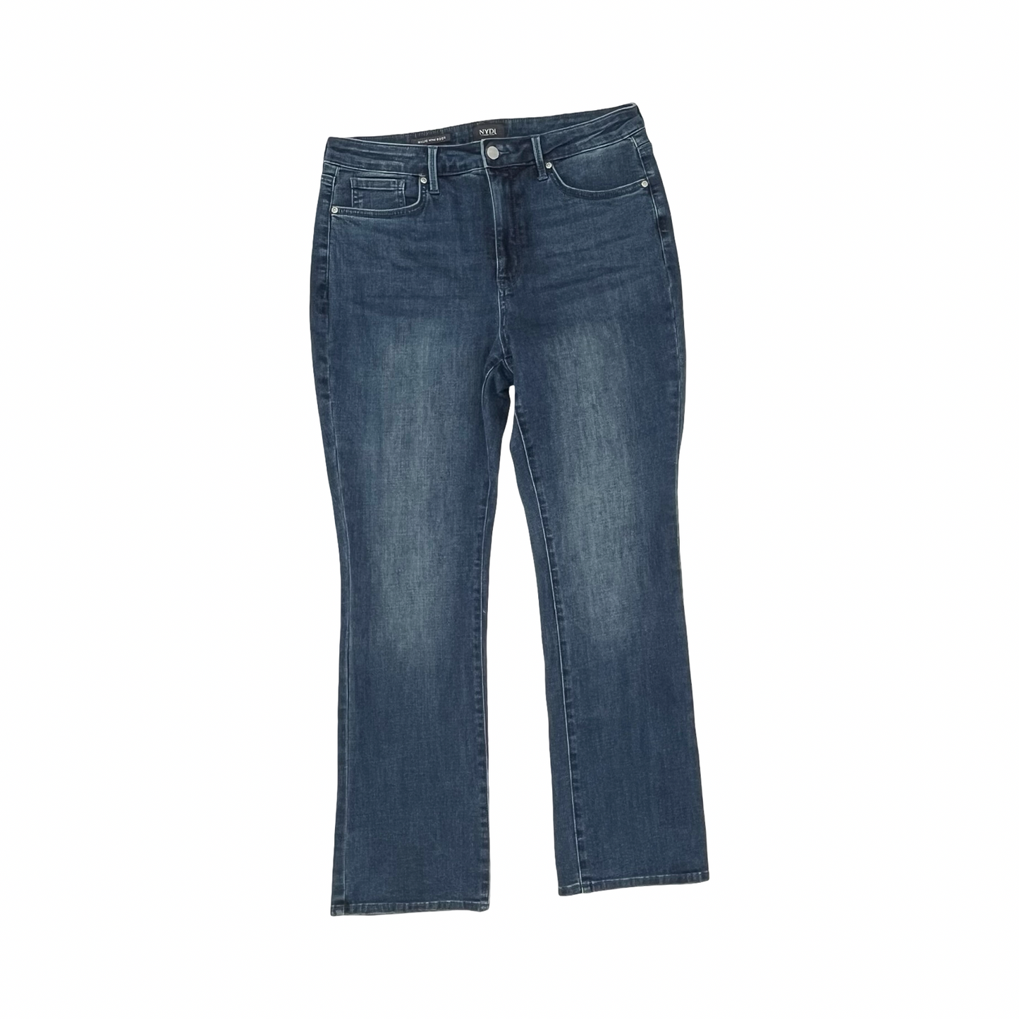 Jeans Boot Cut By Not Your Daughters Jeans In Blue Denim, Size:12P