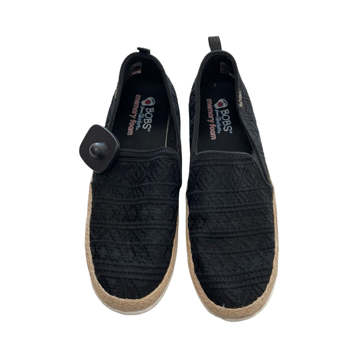 Shoes Flats By Bobs In Black, Size:9.5