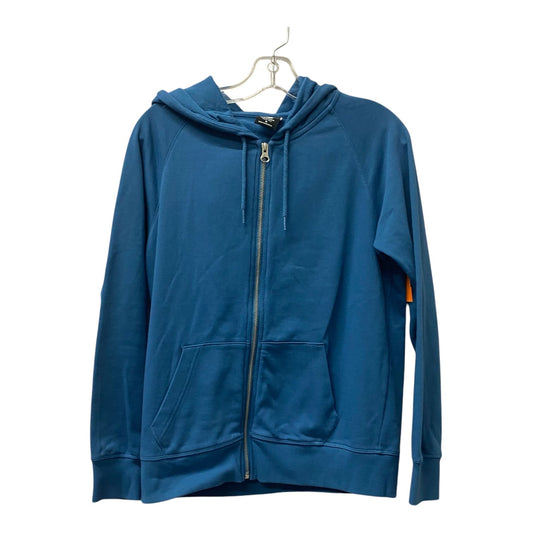 Athletic Sweatshirt Hoodie By New Balance In Blue, Size:S