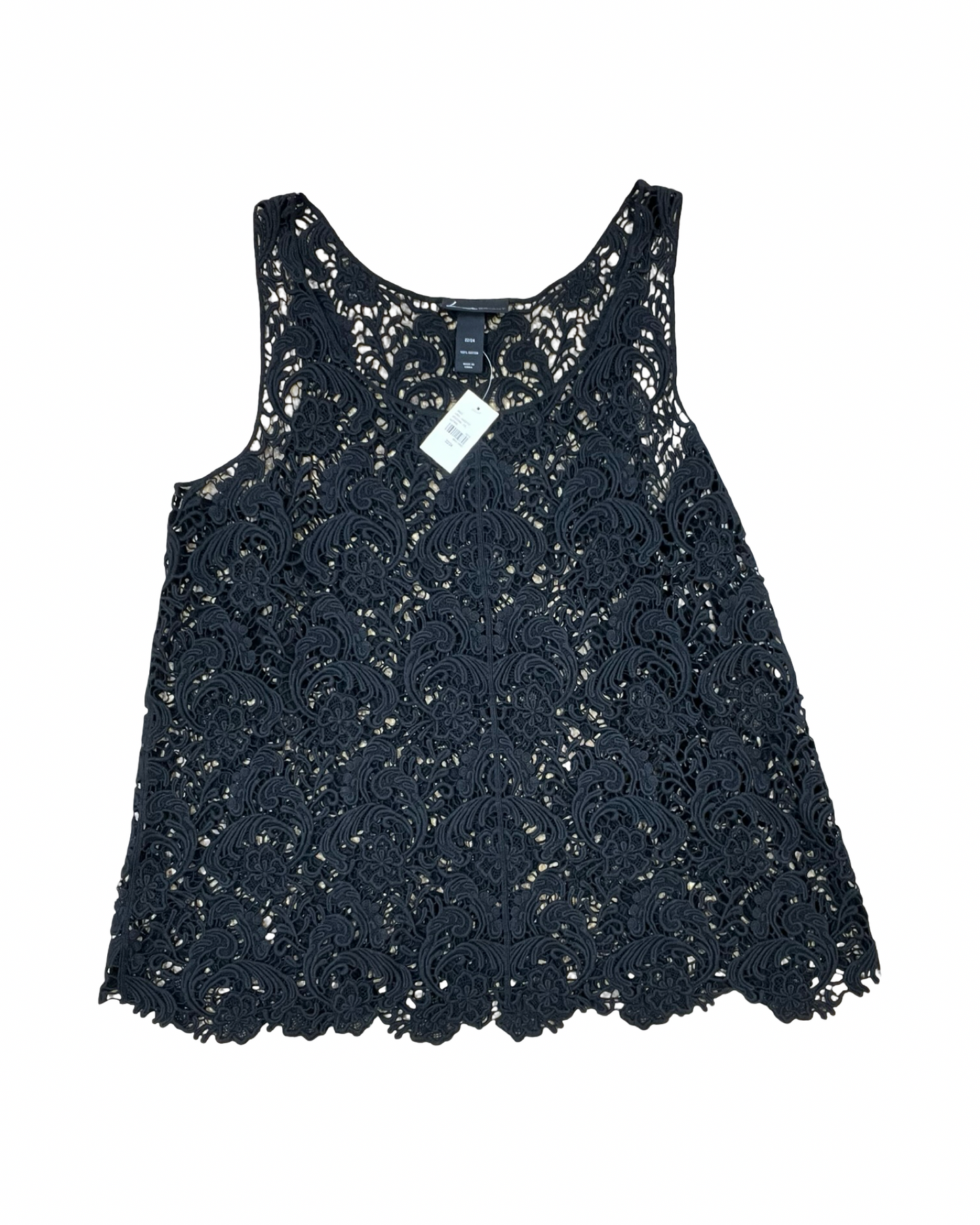Top Sleeveless By Lane Bryant In Black, Size:3X