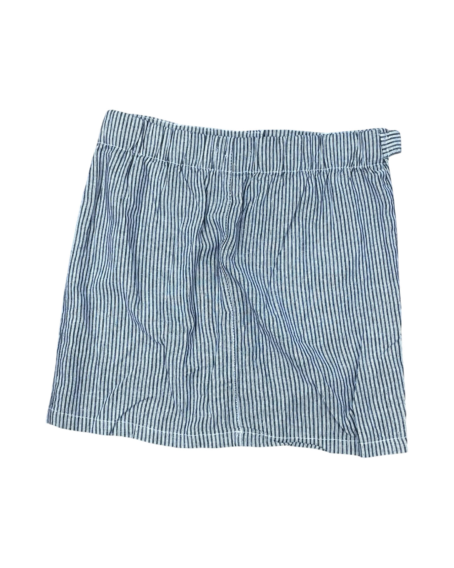 Skort By Clothes Mentor In Blue & White, Size:M