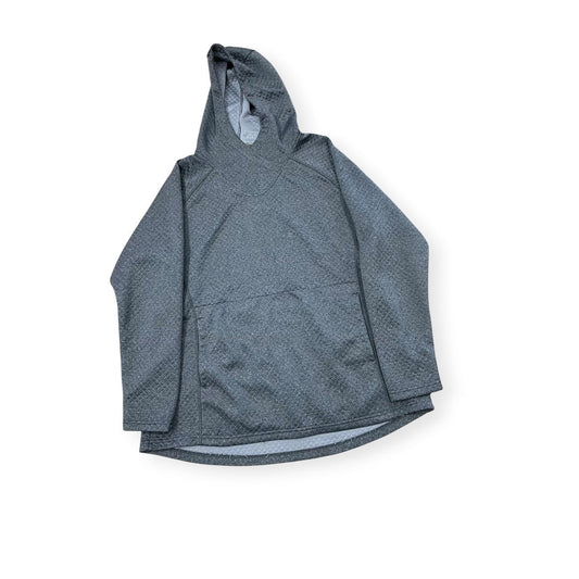 Sweatshirt Hoodie By Clothes Mentor In Grey, Size:Xl
