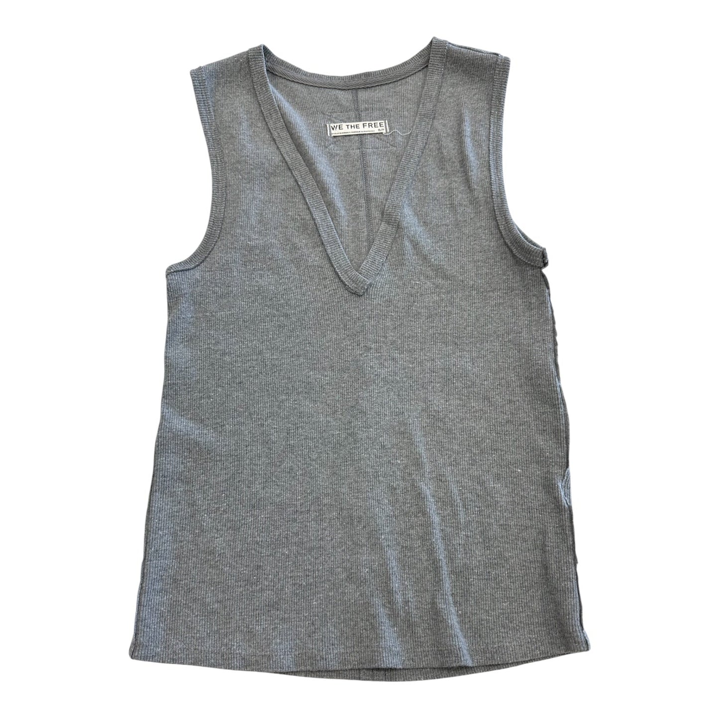 Top Sleeveless By We The Free In Grey, Size:S