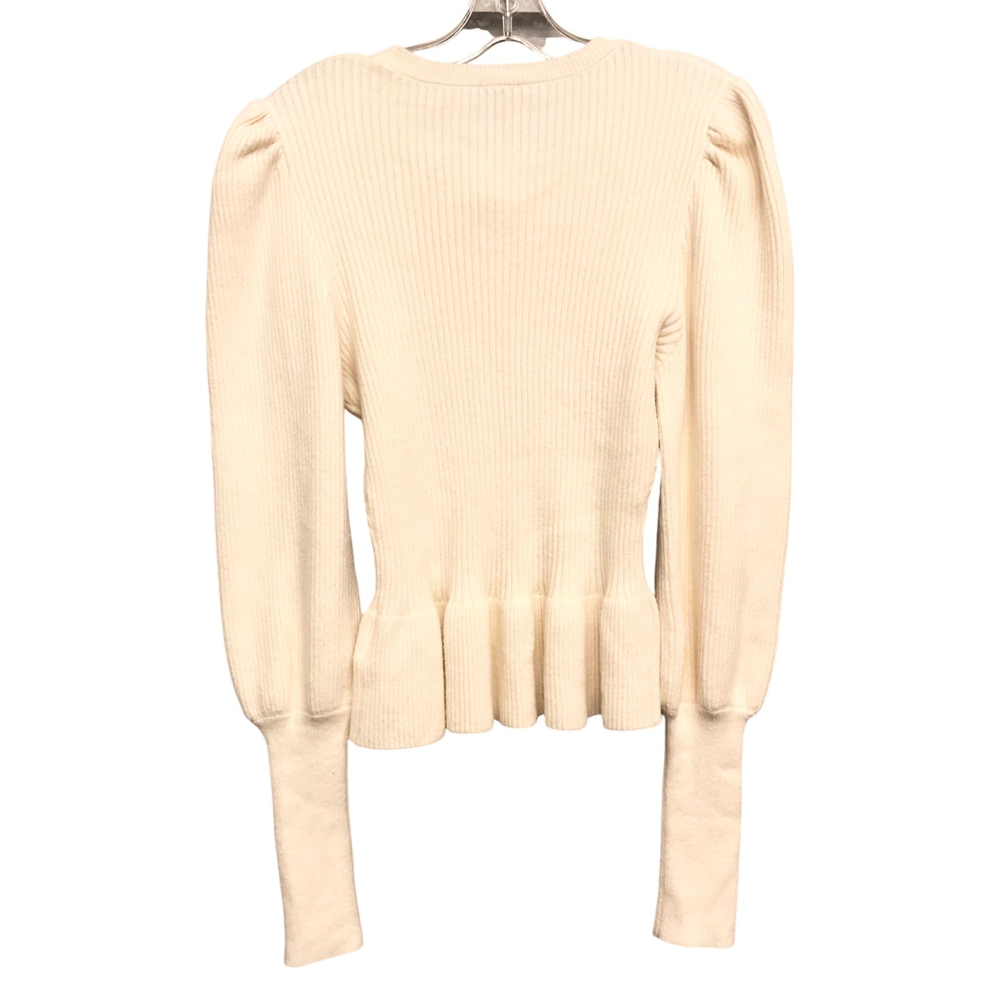 Sweater By Express In Cream, Size:M