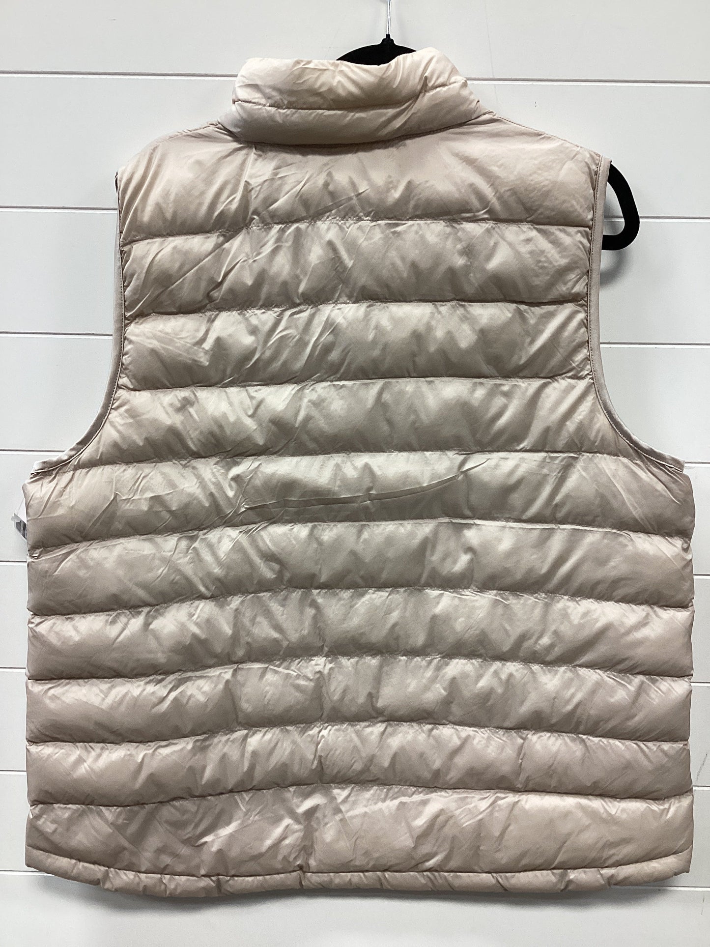 Vest Puffer & Quilted By 32 Degrees In Cream, Size:1X
