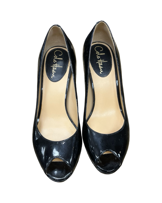 Sandals Heels Stiletto By Cole-Haan In Black, Size:7