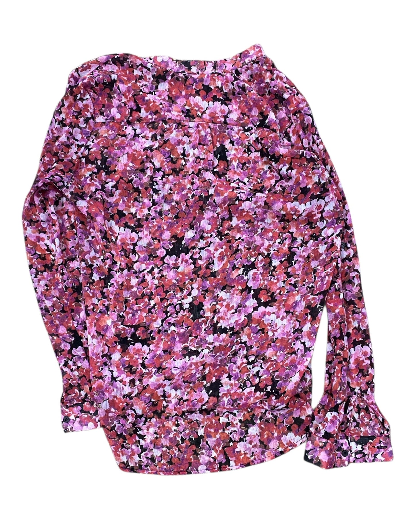 Blouse Ls By Kut In Pink, Size:L