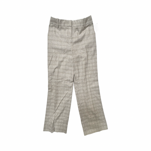 Pants Designer By Lafayette 148 In Plaid Pattern, Size:0