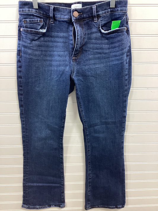 Jeans Straight By Loft In Blue Denim, Size:6