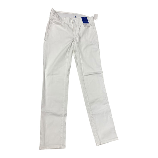 Jeans Skinny By Apt 9 In White, Size:8