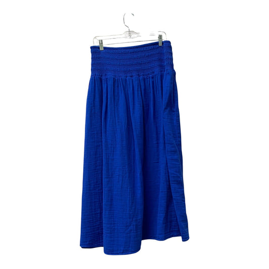 Skirt Maxi By Old Navy In Blue, Size:1X