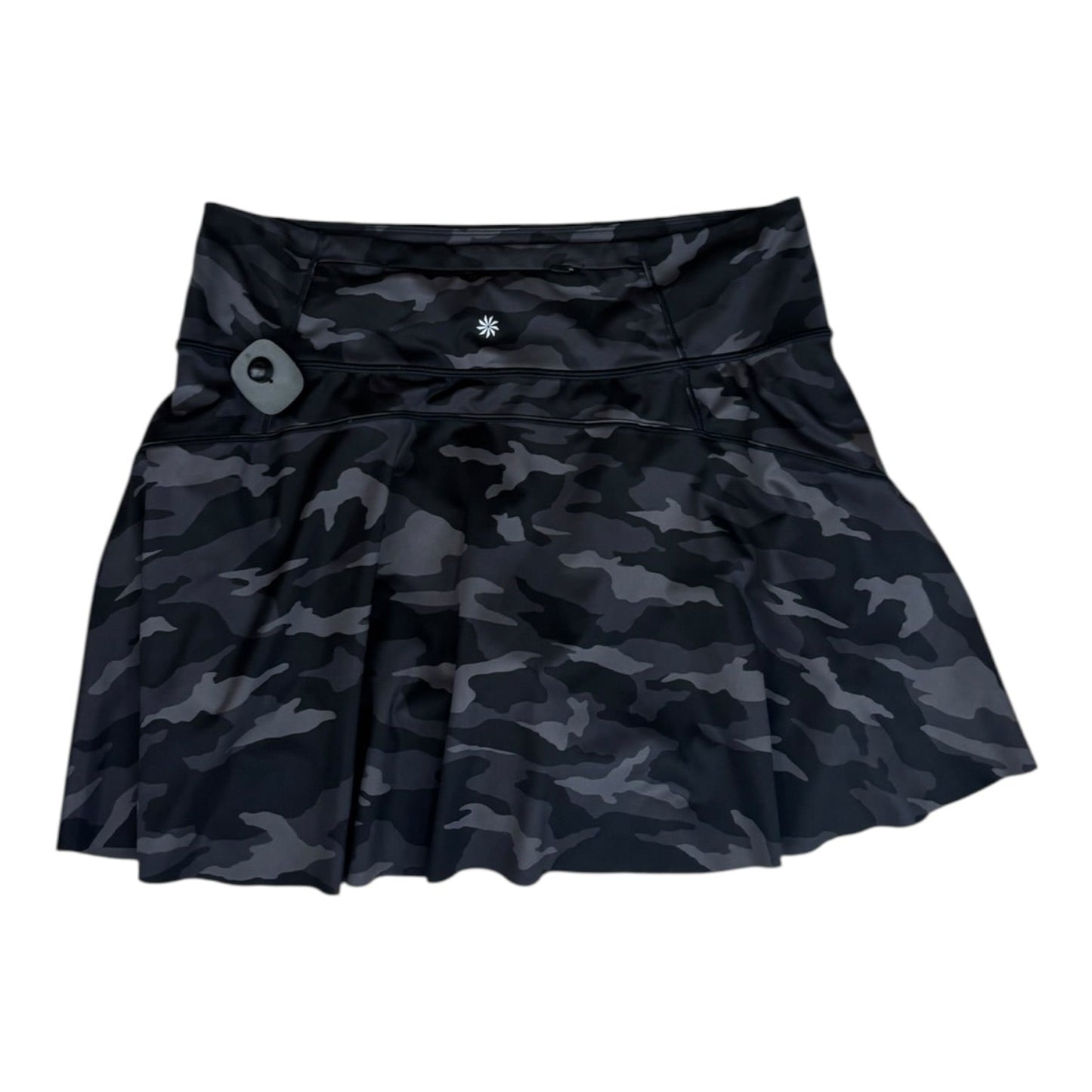 Athletic Skort By Athleta In Camouflage Print, Size:L