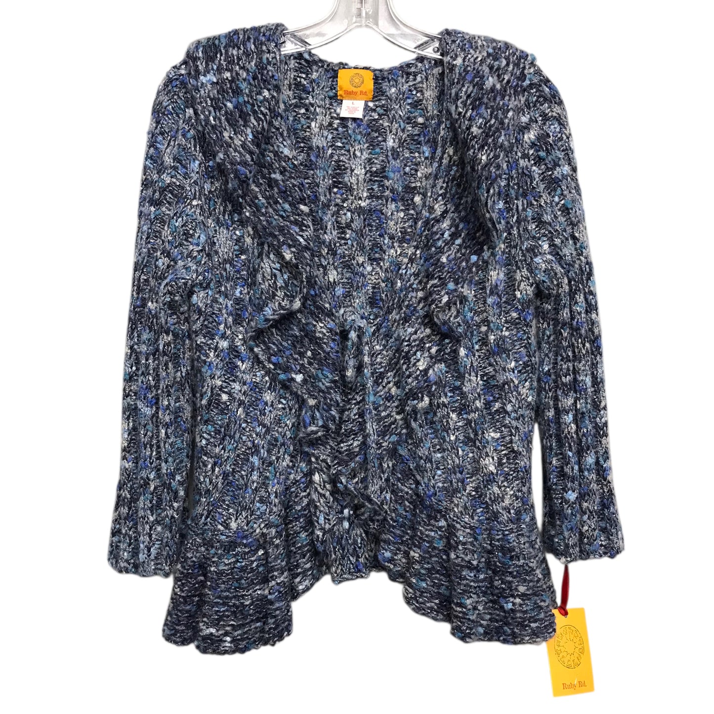 Sweater By Ruby Rd In Blue, Size:L