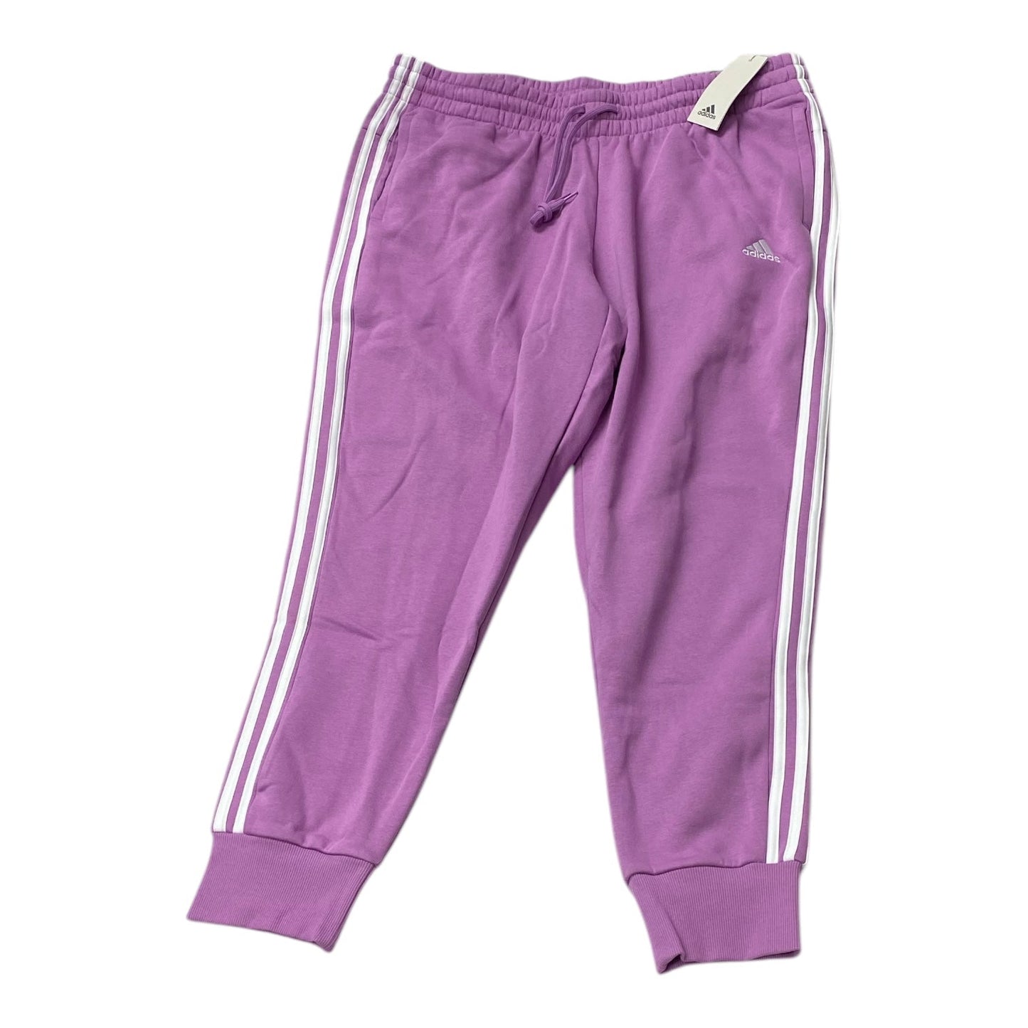 Athletic Pants By Adidas In Purple, Size:2X