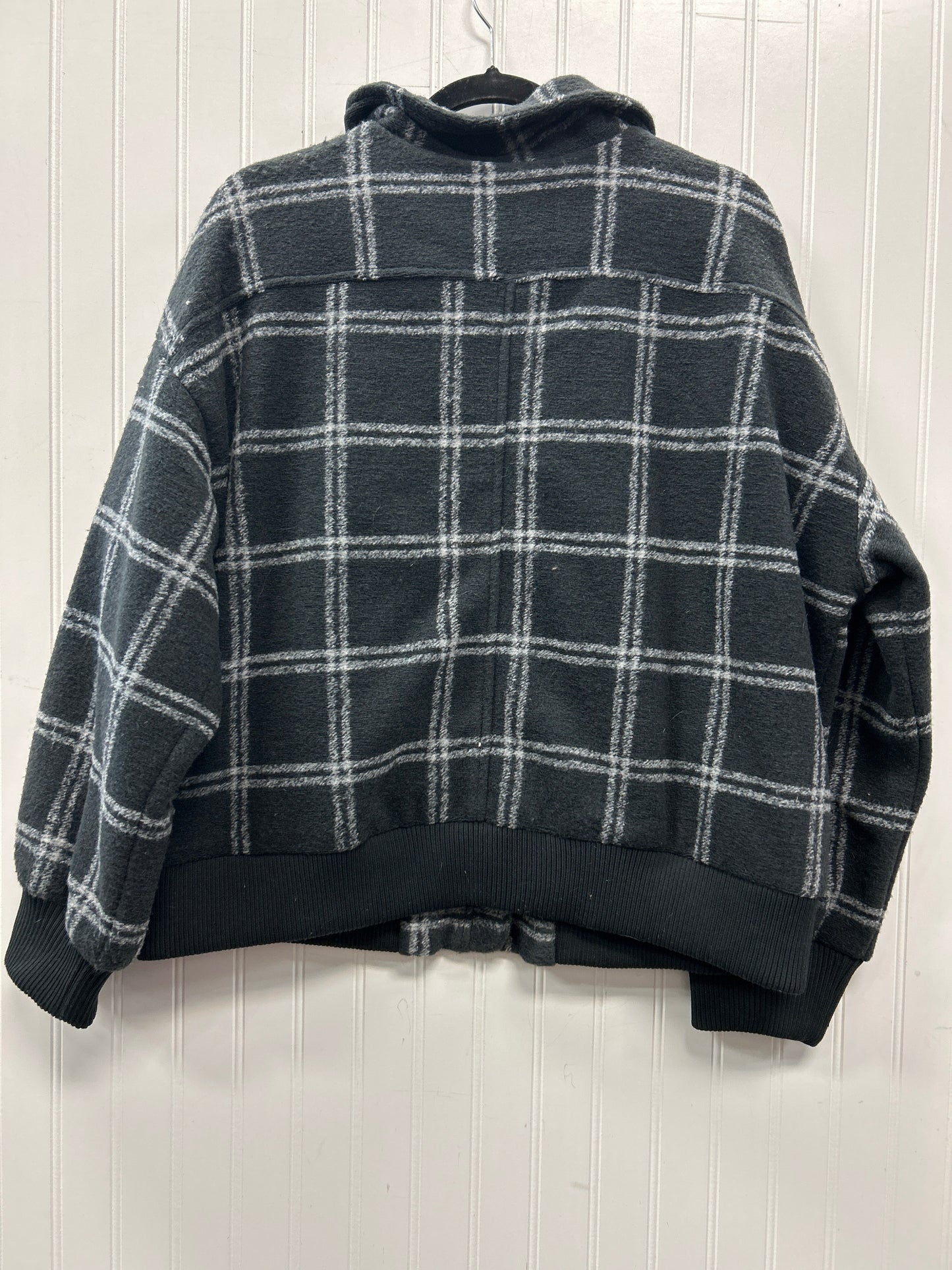 Jacket Fleece By Universal Thread In Black, Size:1X